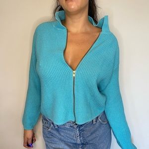 Blue sweater